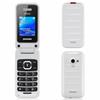 CELLULARE BRONDI FOX BIANCO CON APERTURA A CONCHIGLIA, DUAL SIM, DISPLAY 1.77", FOTOCAMERA